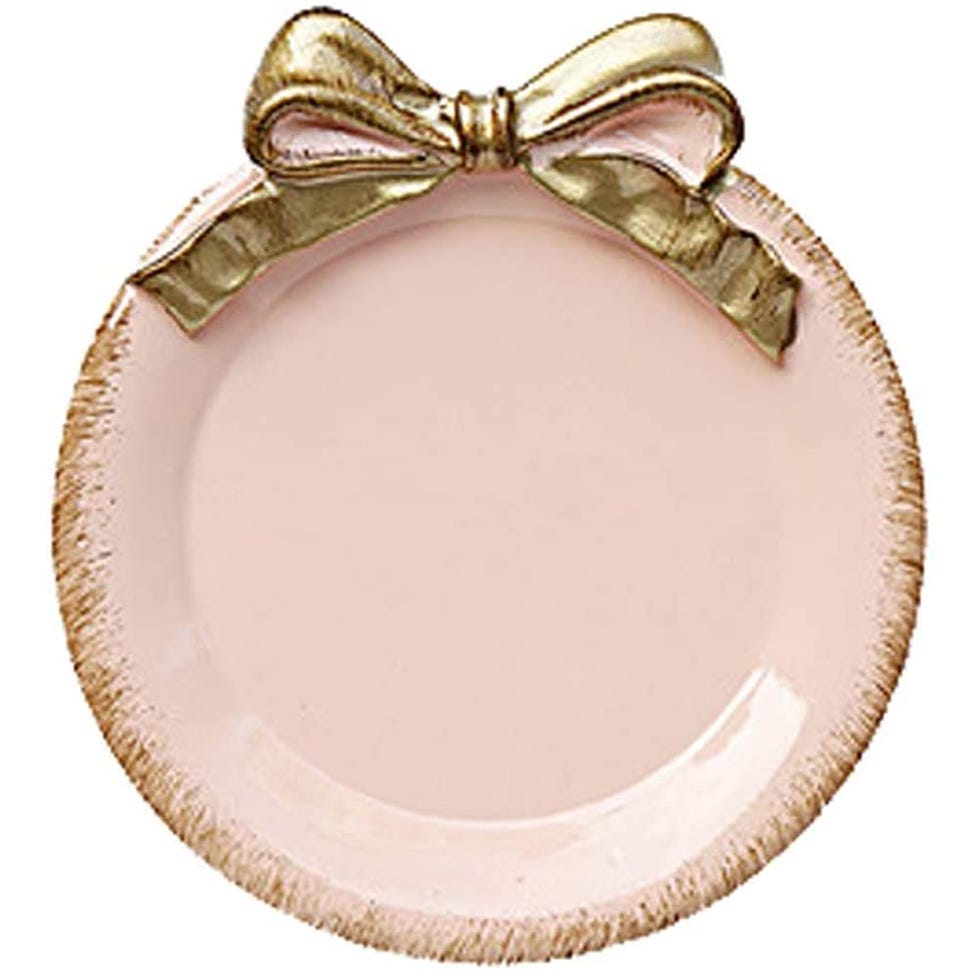 Pink Jewelry Dish Display 