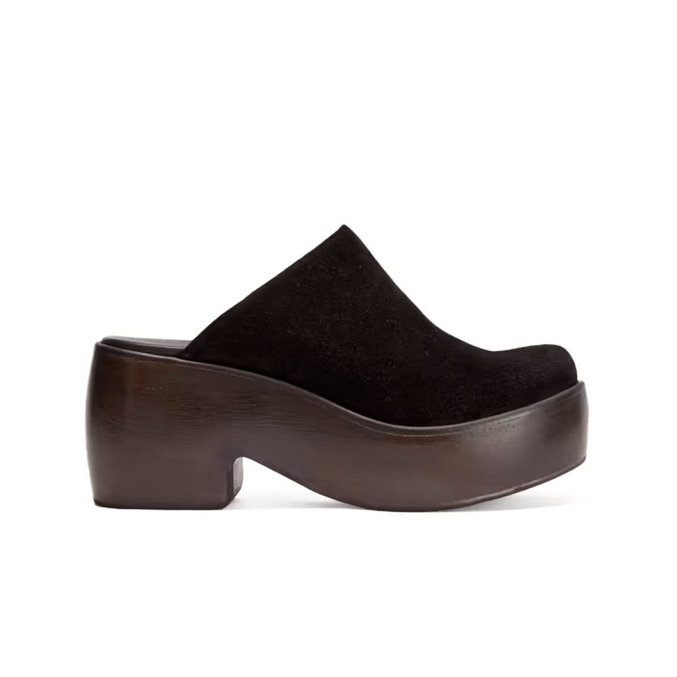 Wooden Puffa Clog