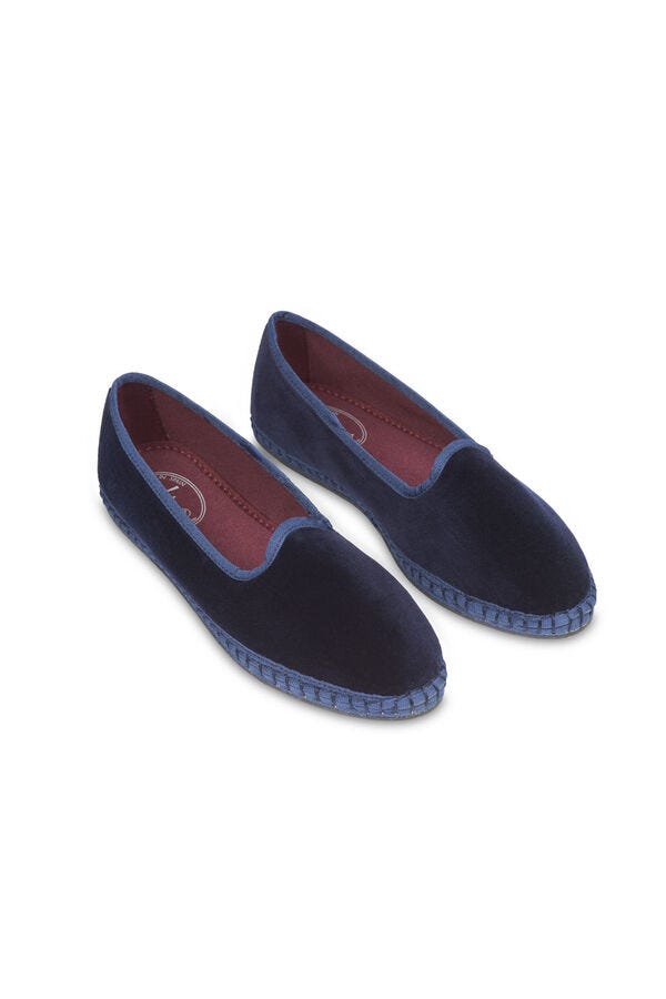 Slippers de terciopelo