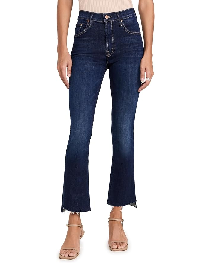 The Insider Crop Step Fray Jeans