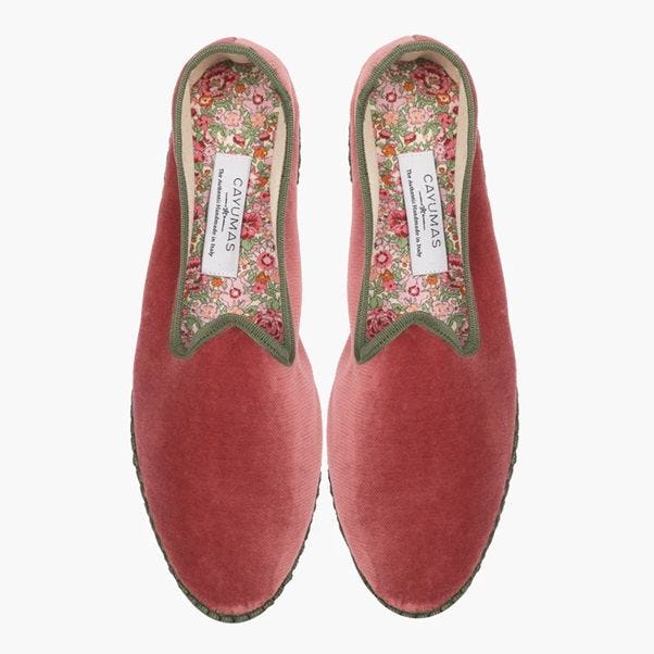 Venecianas friulane terciopelo rosa