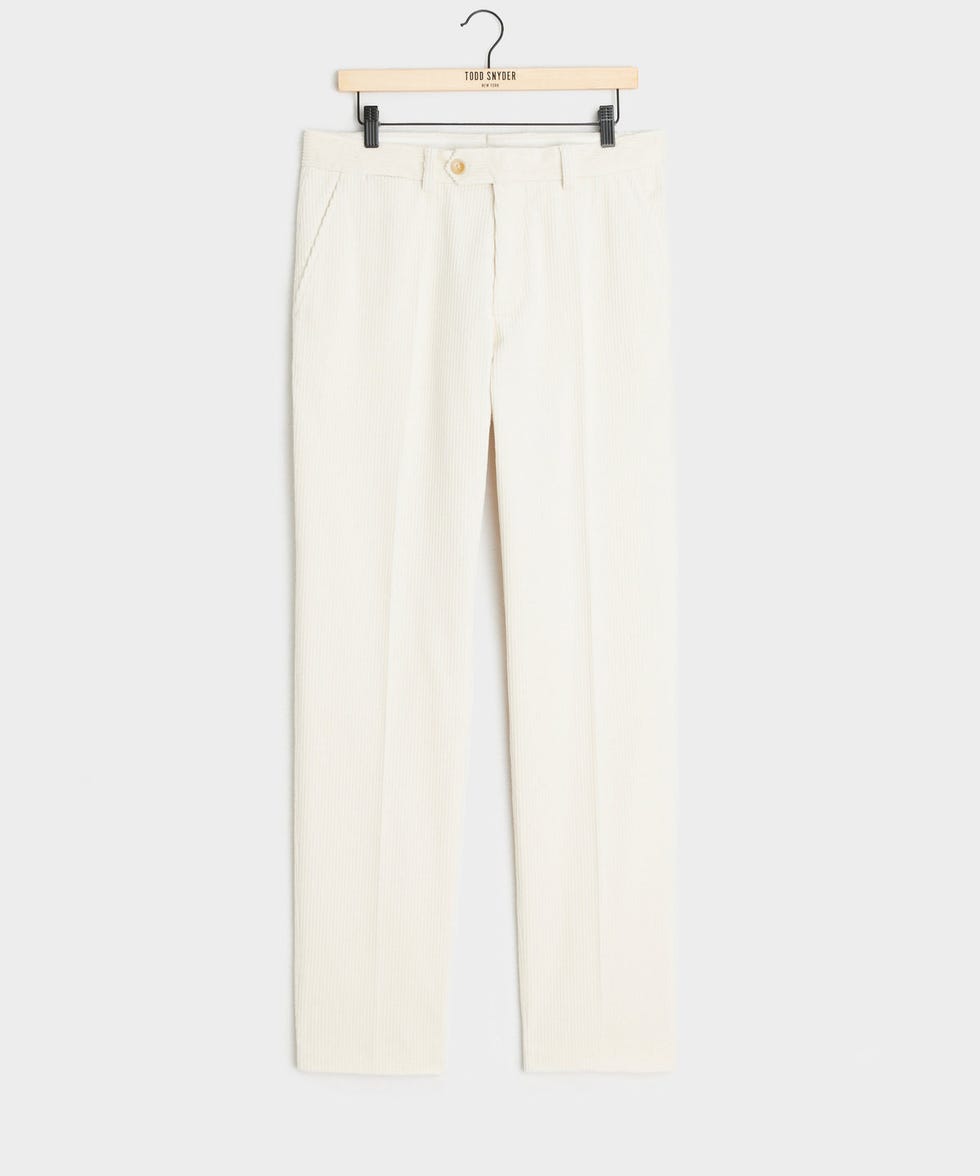 Italian Wide Wale Corduroy Sutton Trousers