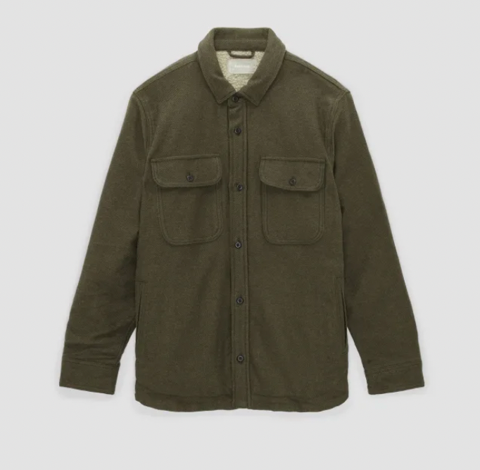 The ReNew Fleece-Lined Heavyweight Overshirt