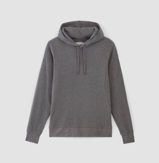 The Waffle-Knit Hoodie