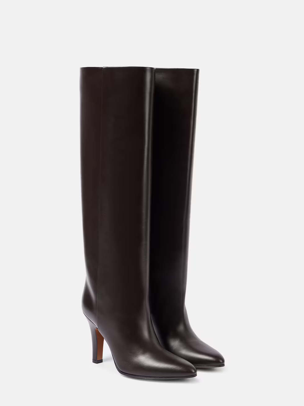 Prudence leather knee-high boots