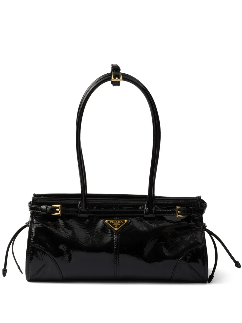 Leather shoulder bag