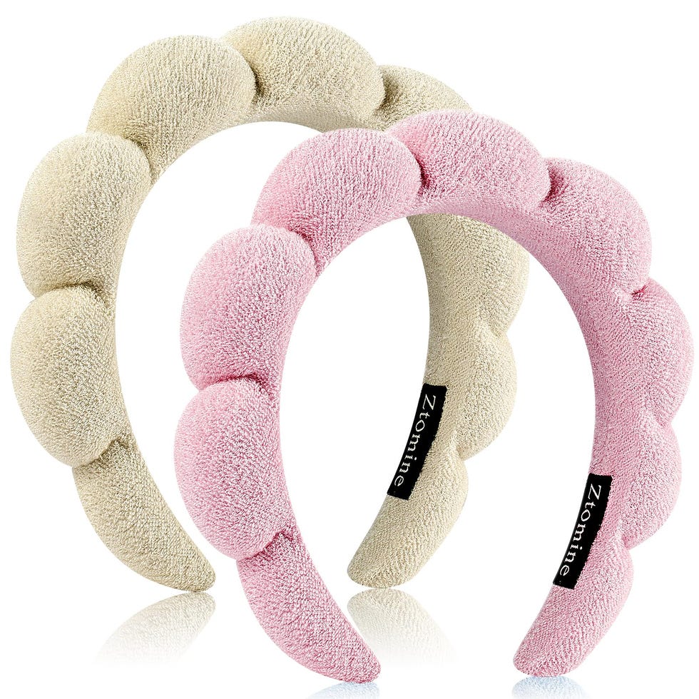 Terry Cloth Spa Headbands, Set of 2 