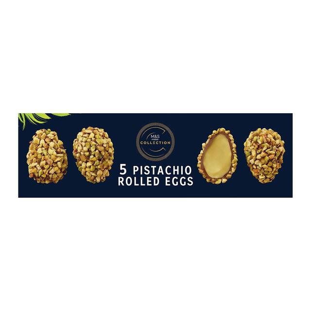 5 Pistachio Rolled Eggs