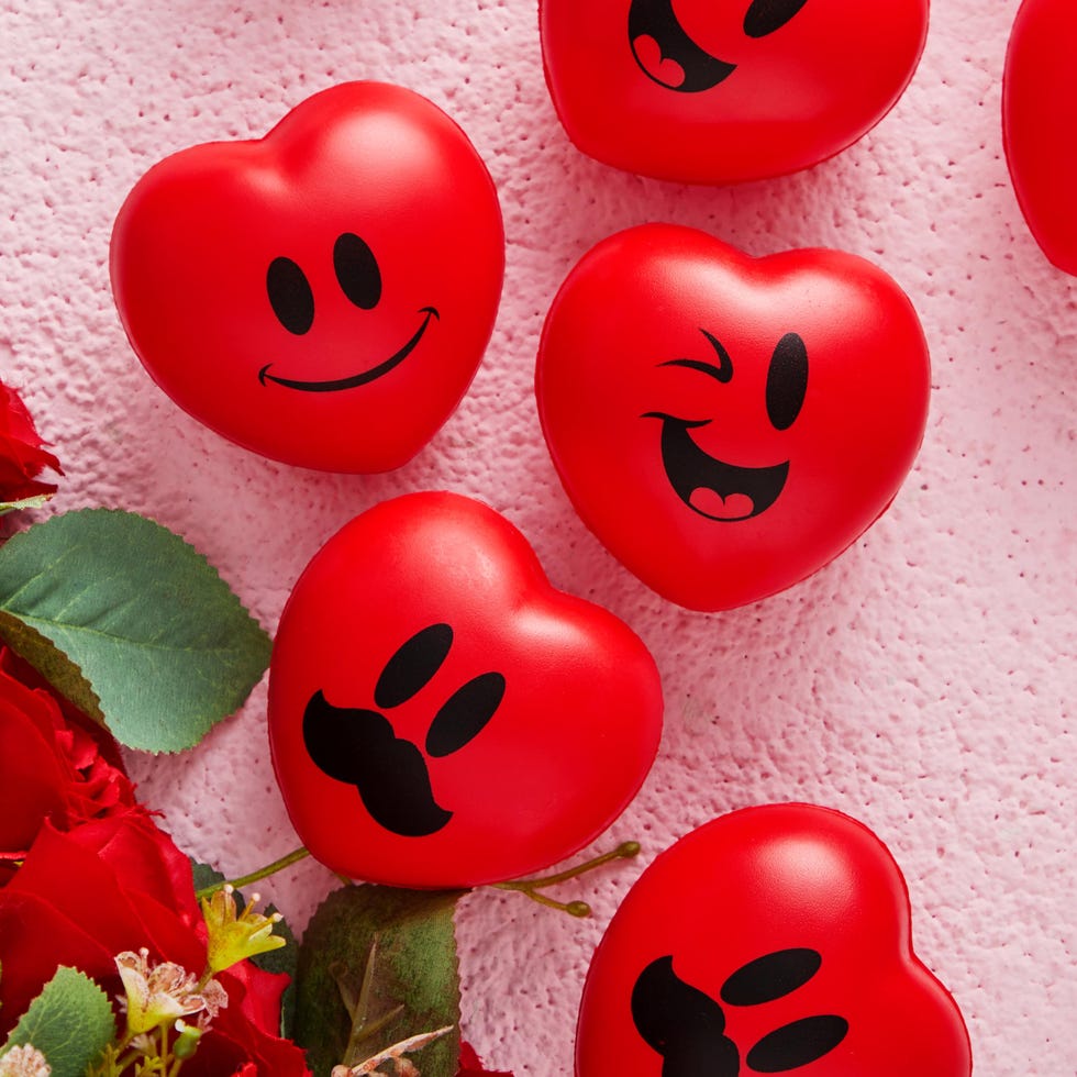 Heart-Shaped Stress Balls (15 Pack)