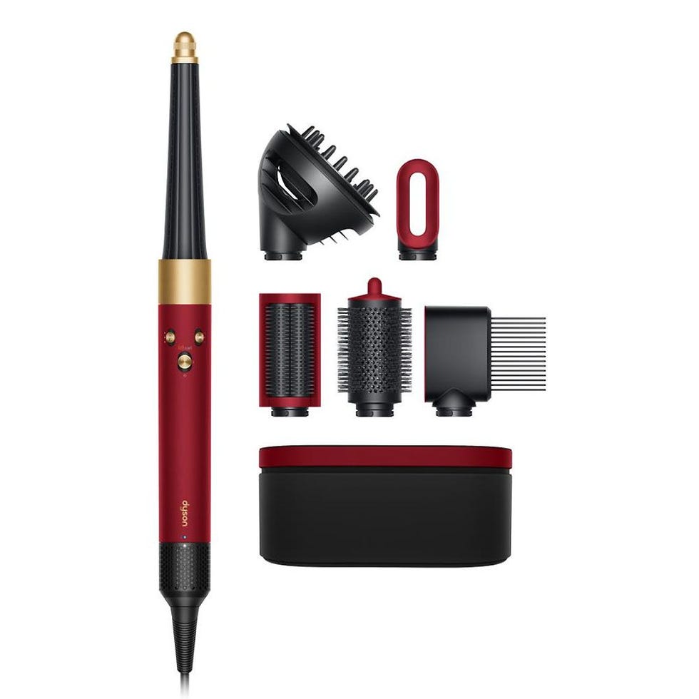 Airwrap i.d. Multi-Styler and Dryer Curly+Coily in Red Velvet/Gold