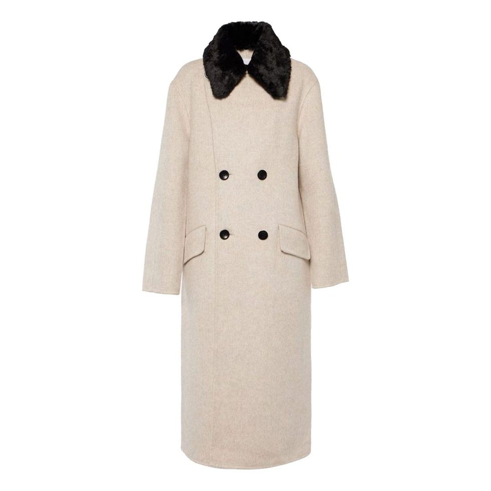 White Label Emma Wool-Blend Coat