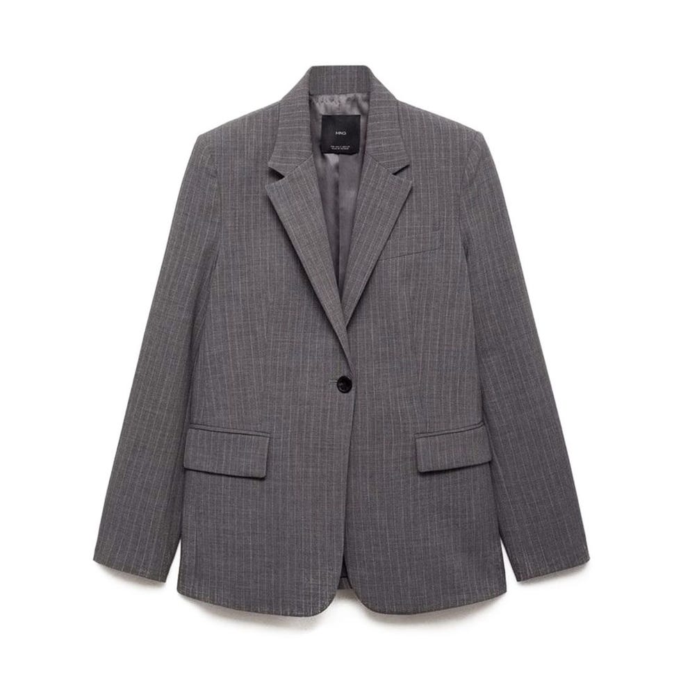 Pinstripe Suit Jacket 