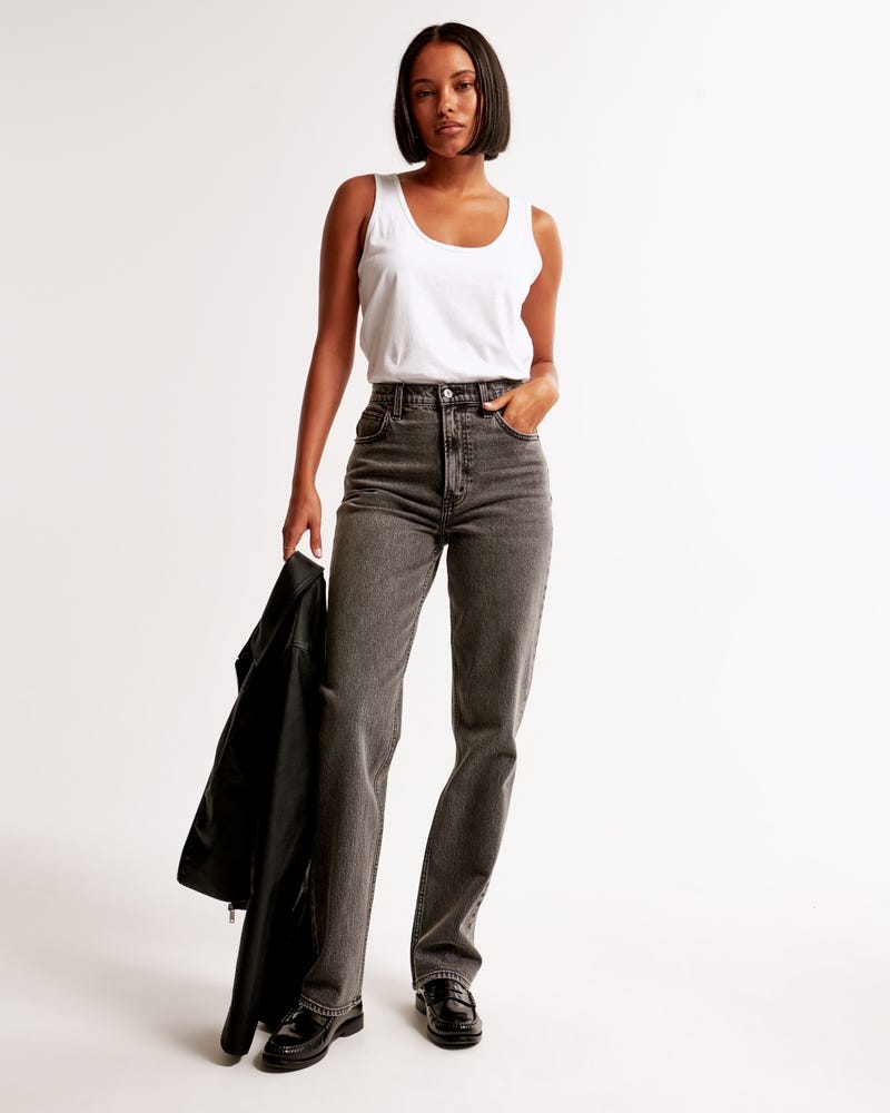 Ultra High Rise 90s Straight Jean