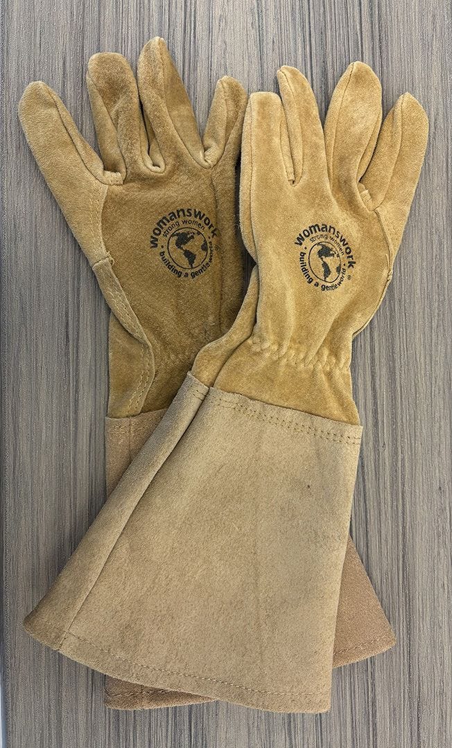 All Leather Gauntlet Glove 