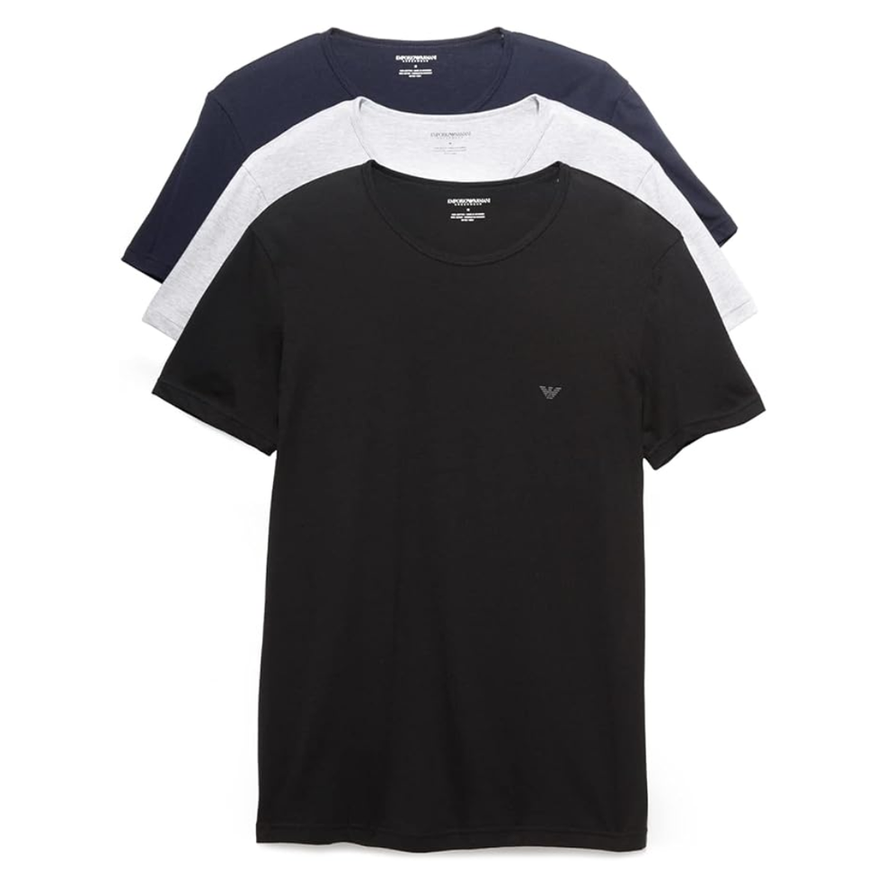 Men's Cotton Crew Neck T-Shirt (3-Pack)