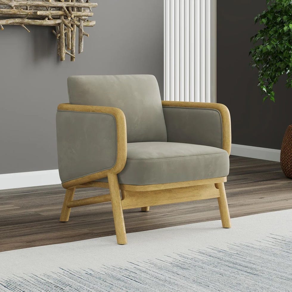 Mokena Fabric Accent Chair