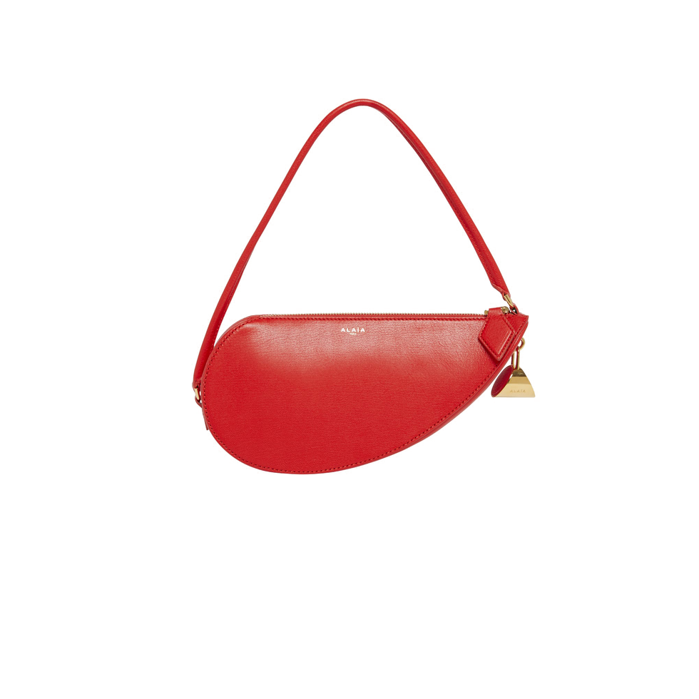 Le Demi Goat Leather Shoulder Bag