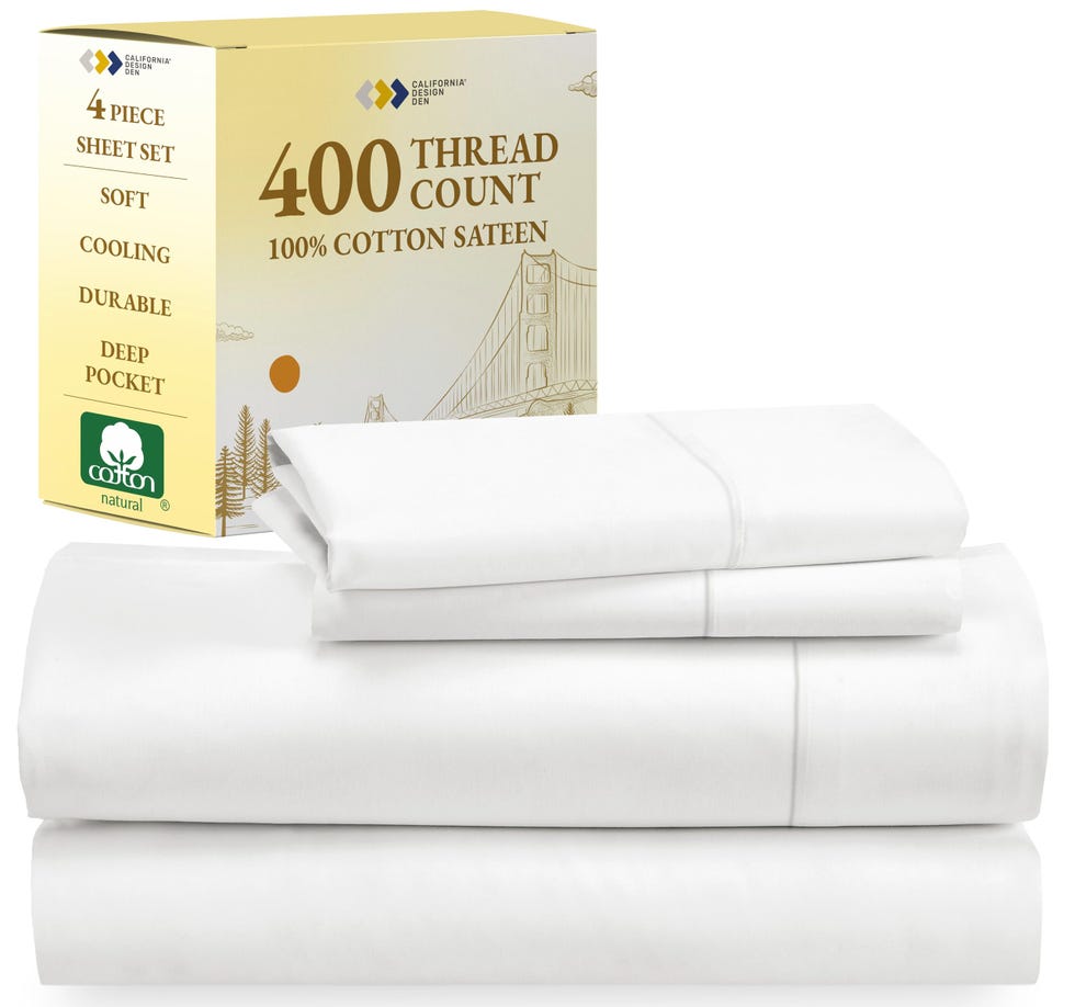 400 Thread Count Sateen Sheet Set