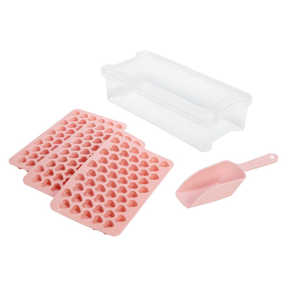 Heart Shaped Mini Ice Cube Tray Set