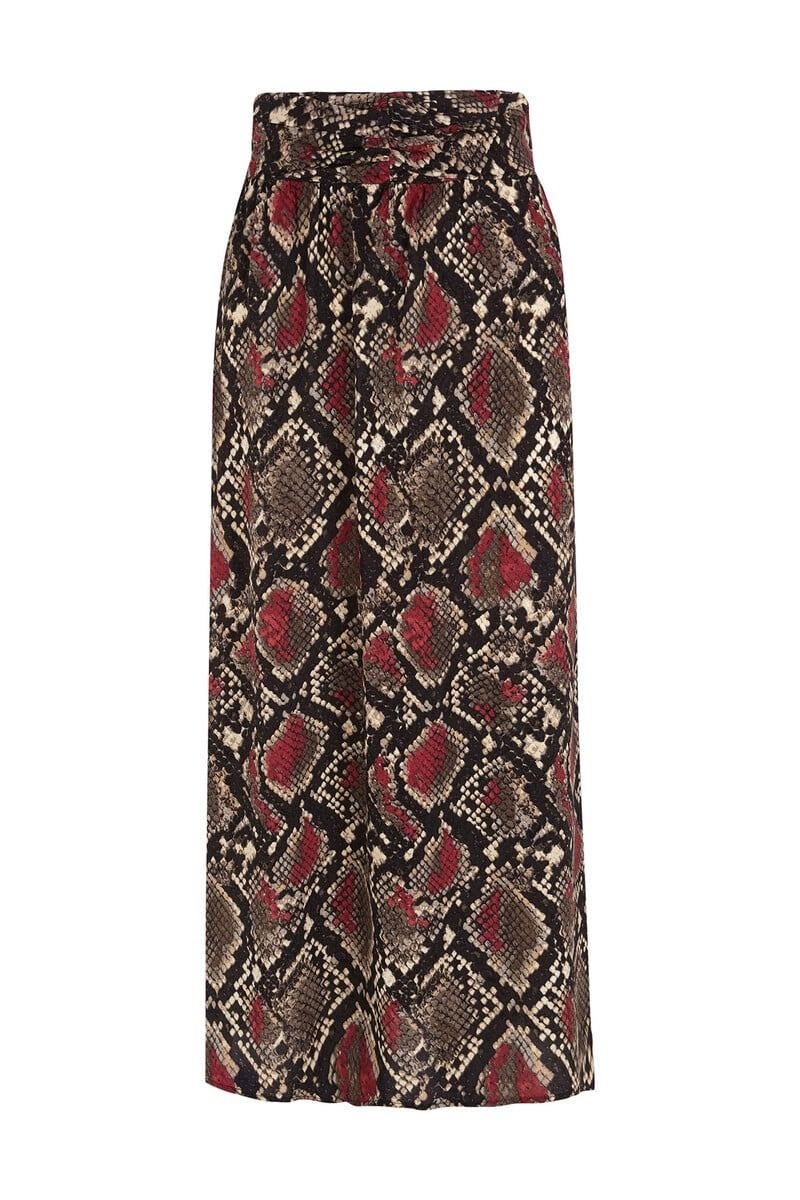 Falda estampado serpiente