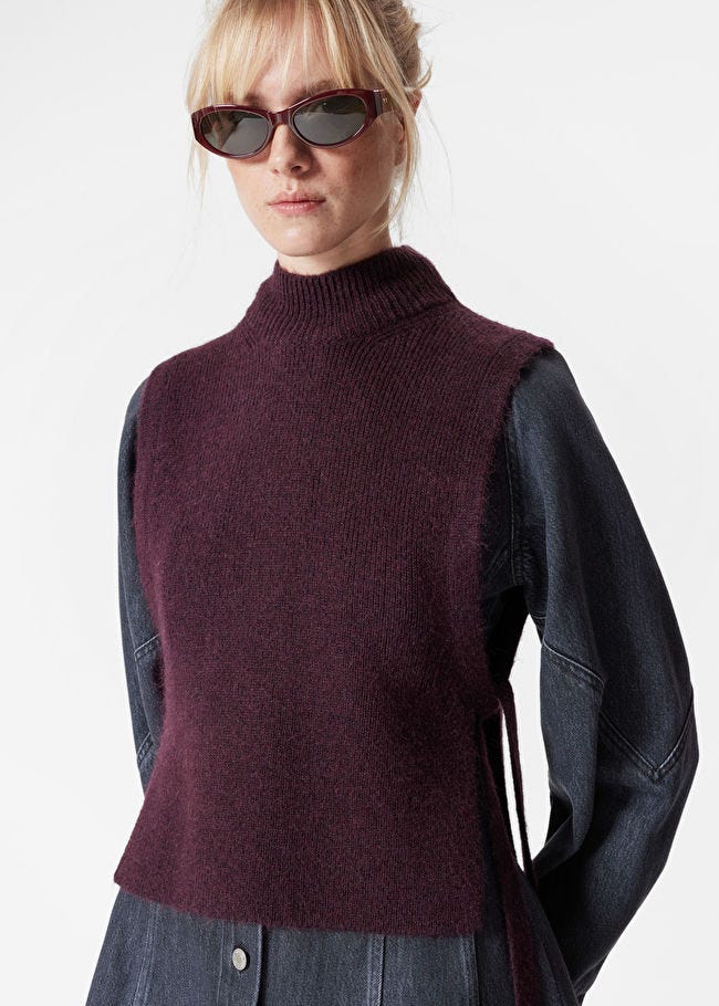 Wool Bib Collar