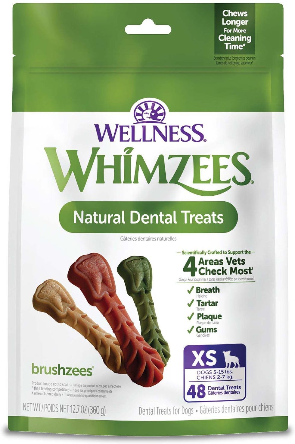 Brushzees Daily Dental Dog Treats