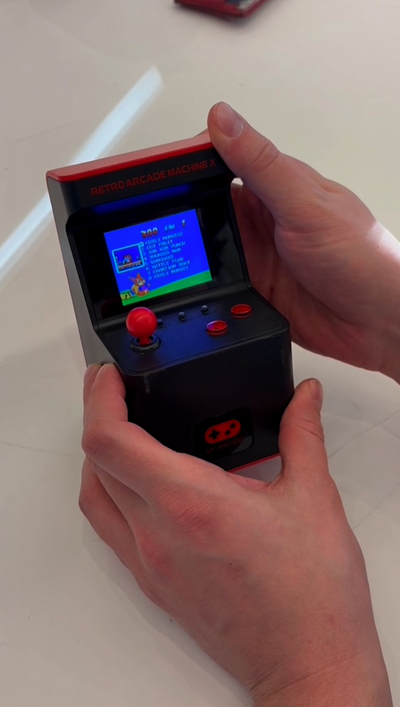 Retro Arcade Machine X Playable Mini Arcade