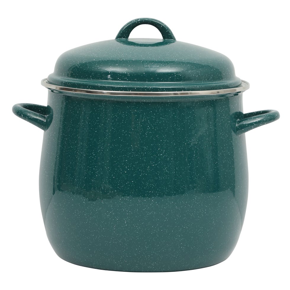 Green Speckle 12-Quart Stock Pot