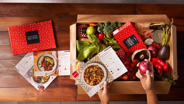 Two Week Recipe Box, from £70 for two people