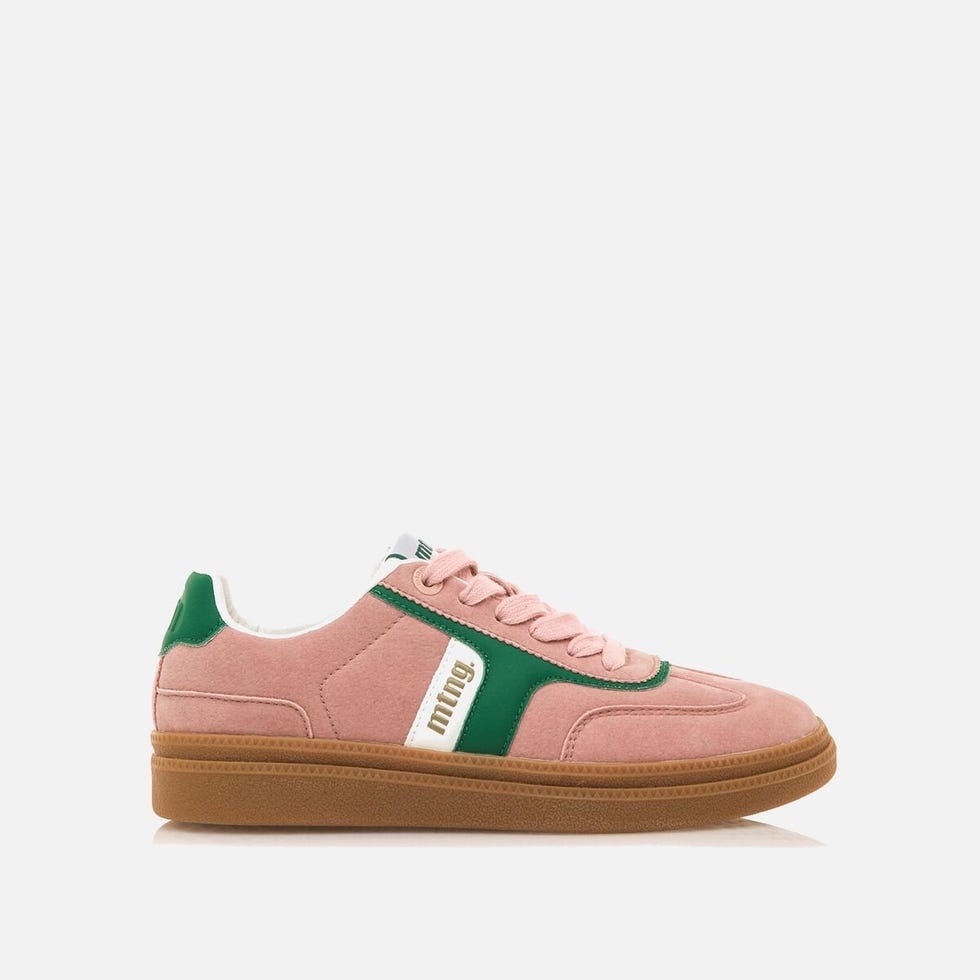 Zapatillas rosa modelo CUMBIA