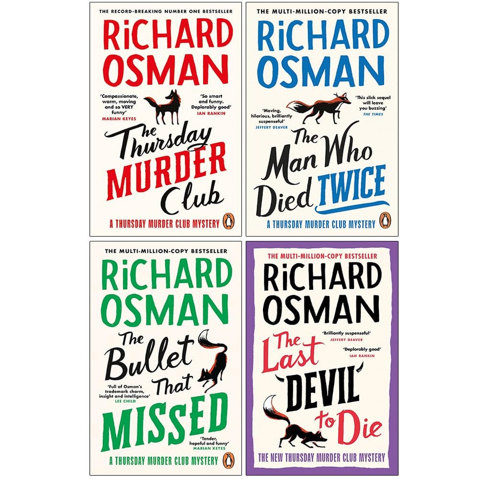 The Thursday Murder Club series by Richard Osman 