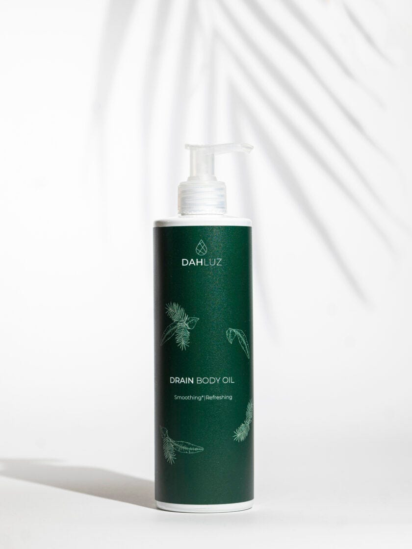 Drain body oil