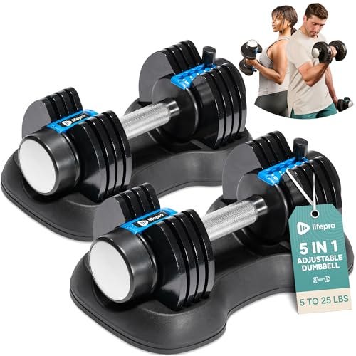 Adjustable Dumbbells Set