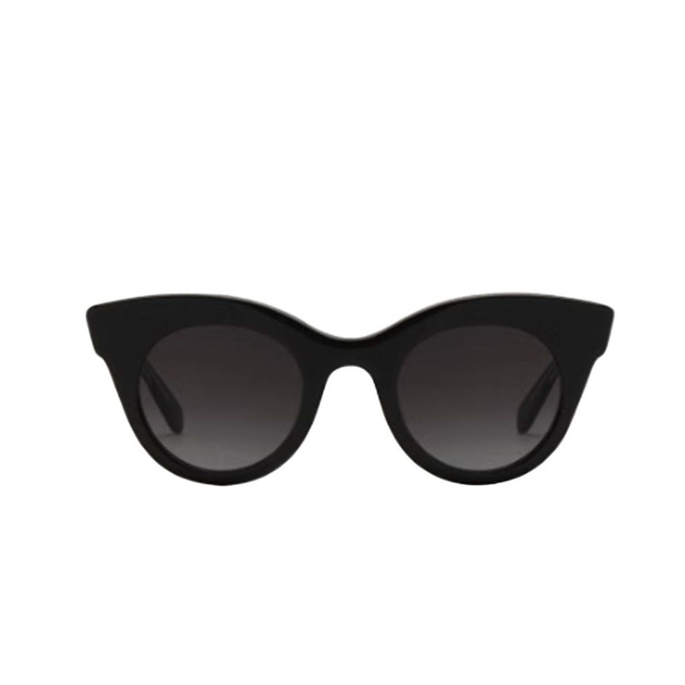 Olivia Rounded Acetate Cat-Eye Sunglasses