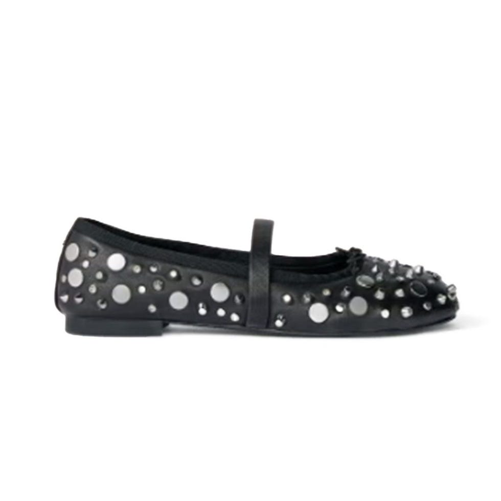 Studded Ballet Flats