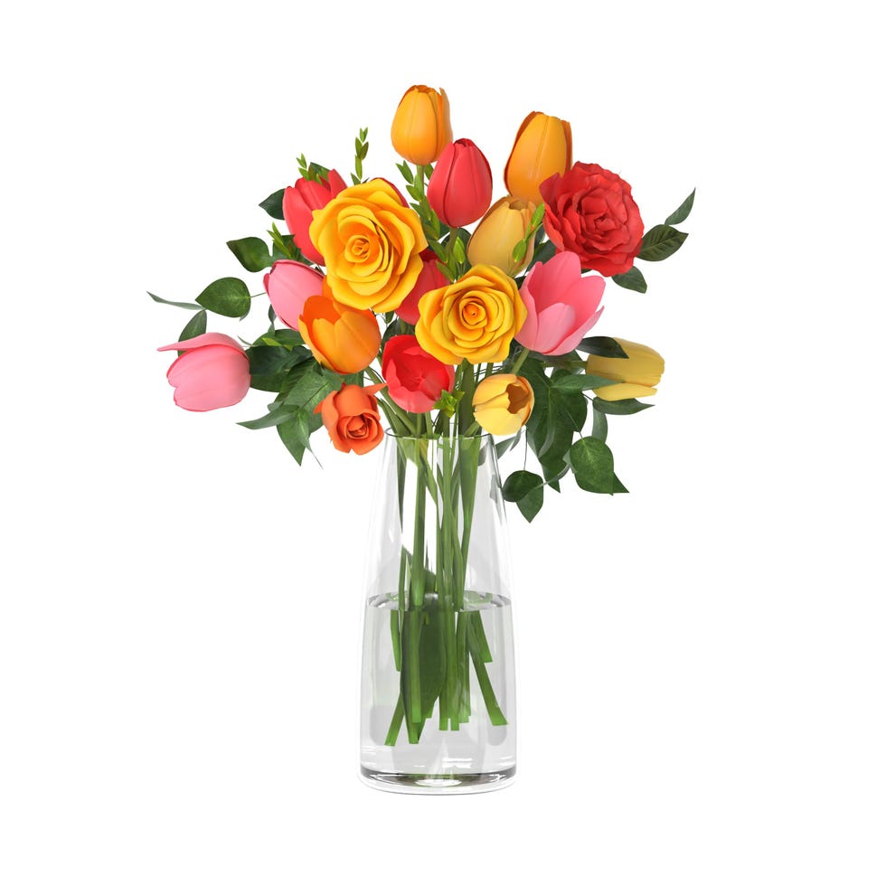 Glass Flower Vase