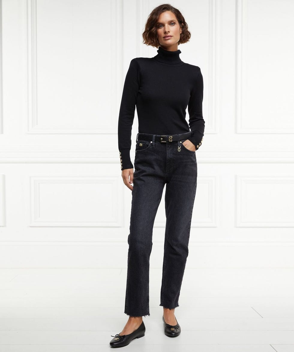 High Rise Slim Jeans