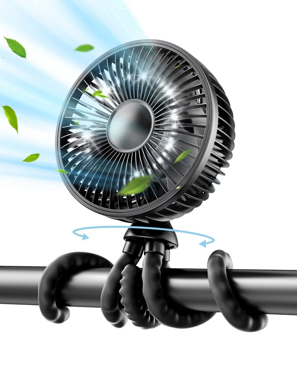 Oscillating Stroller Fan 