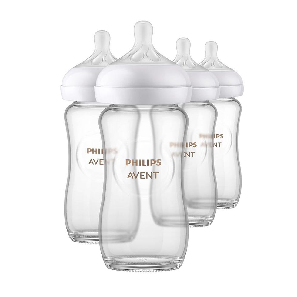 Glass Baby Bottles (Set of Four)