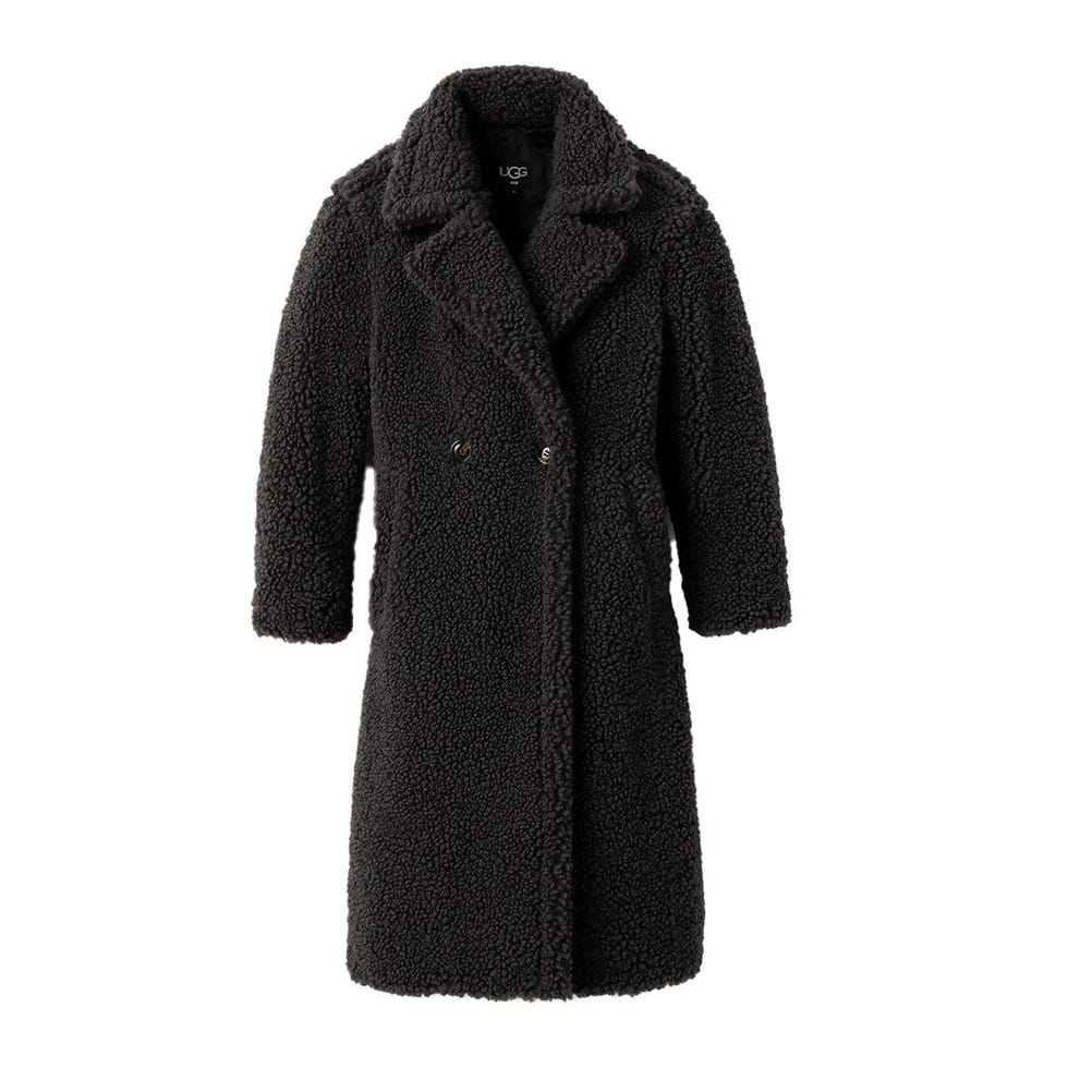 Gertrude Long Teddy Coat