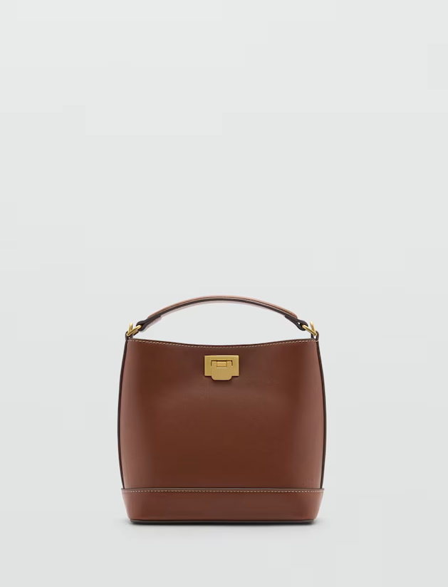Bolso marrón de Mango