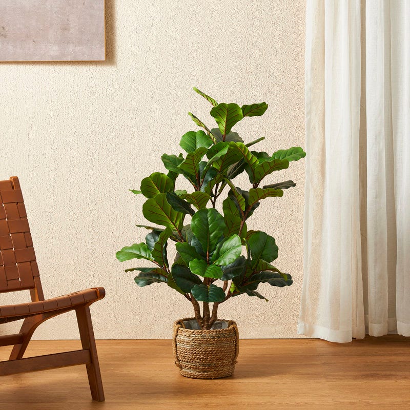 Amee Faux Fiddle Leaf Fig Tree 