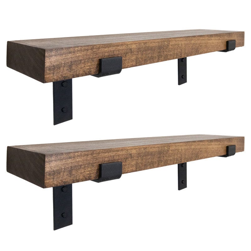 Dellaney Solid Wood Shelves