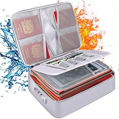 Fireproof Document Bag with Lock