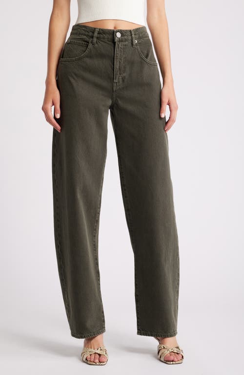 High Waist Barrel Jeans