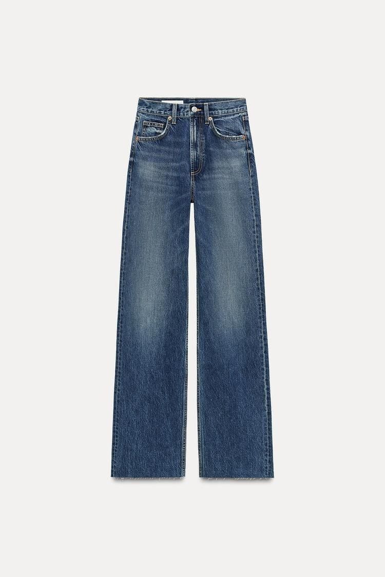 TRF High-Rise Wide-Leg Jeans