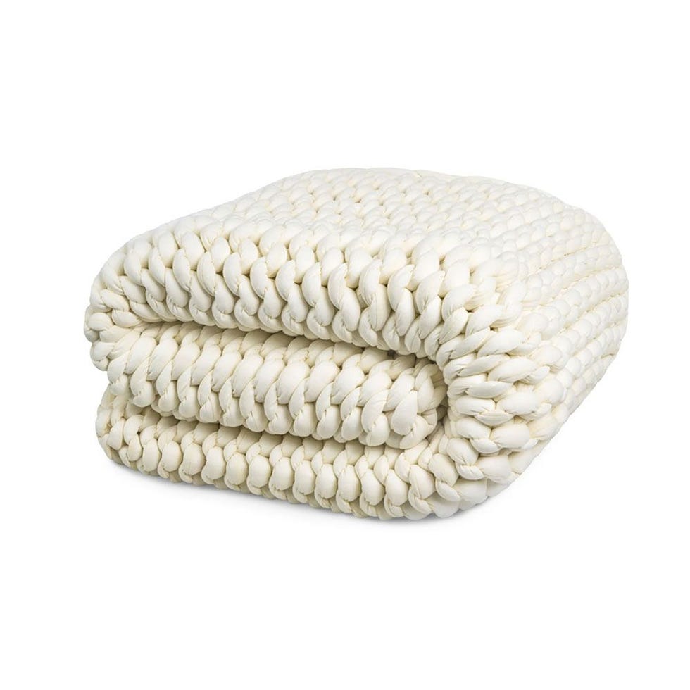 Chunky Knit Weighted Blanket