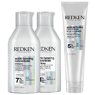 Acidic Bonding Concentrate Shampoo, Conditioner and Leave-In Treatment Acidic Bonding Concentrate Shampoo, Conditioner and Leave-In Treatment