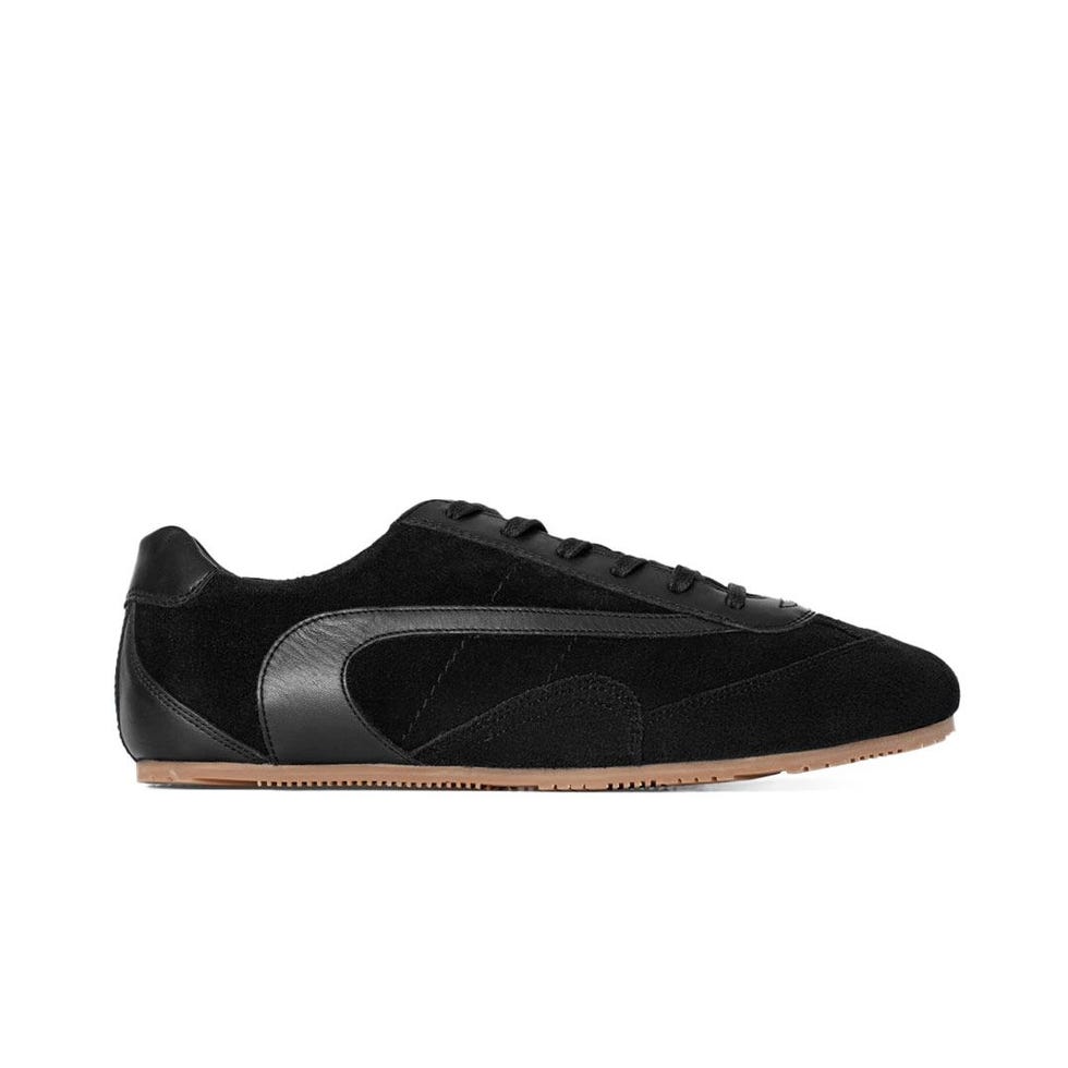 Minimal Suede Trainers