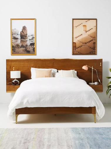Prana Live-Edge Nightstand Bed